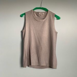 Michael Rene Embroidered Sweater Vest Size Small